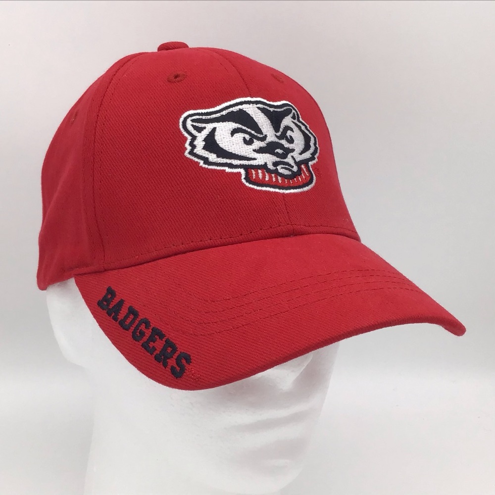 Wisconsin Badgers Baseball Hat, Russell Athletics